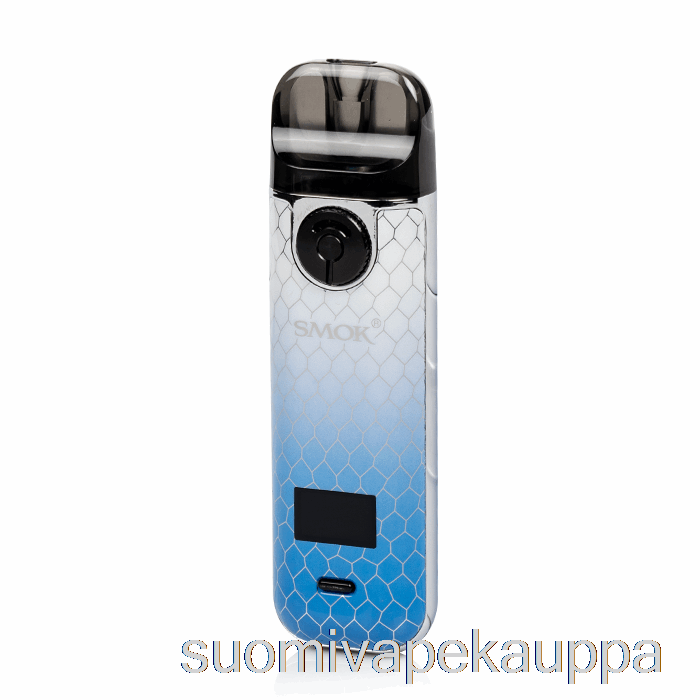 Vape Suomi Smok Novo 4 25w Pod Kit Sininen Harmaa Kobra